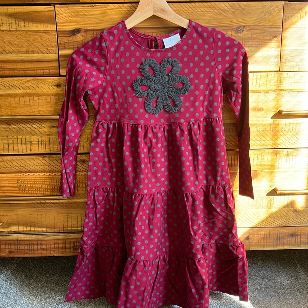 Hanna Andersson Girls Dots Dress